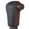 Tricolore Genuine Leather Shift Knob Cover for Honda Dark Brown X Cafe Brown Replacement Kit for Honda Customizable Interior N-ONE JG3/4 (2020/11~) -
