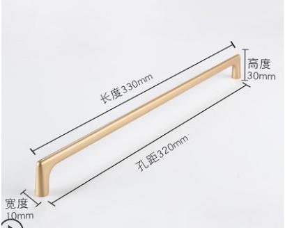 Creative New Art Deco Carbon Steel Cabinet Handles Decor Pull Cupboard Door Handle for Kitchen Cabinets