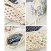 Cute Floral Pencil Bags Korean Style Cosmetics Storage Bag Vintage Multi-Functional Handbag
