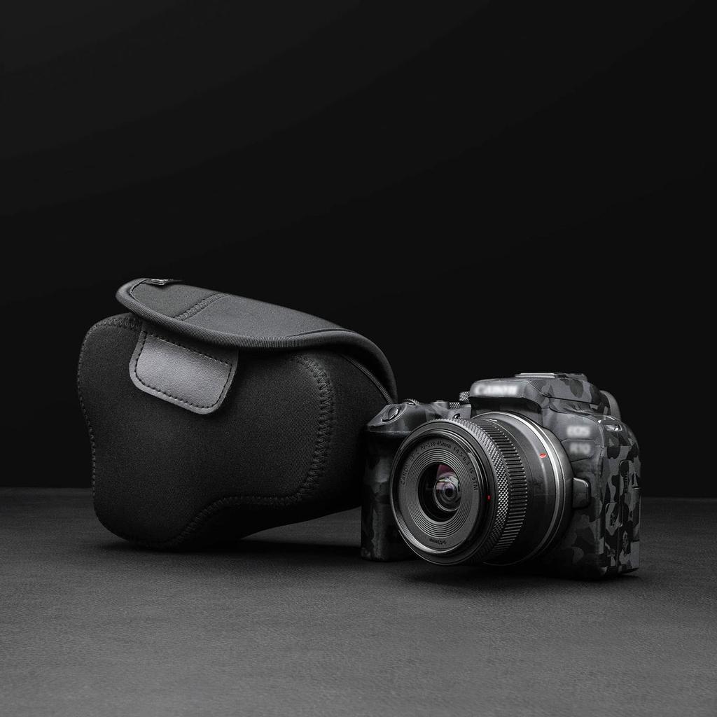 JJC Сумка для беззеркальной камеры Чехол для камеры, совместимый с Leica Q3 Canon EOS R7 R10, защитный чехол для камеры 130 x 75 x 100 мм Nikon Z50II черный + RF-S