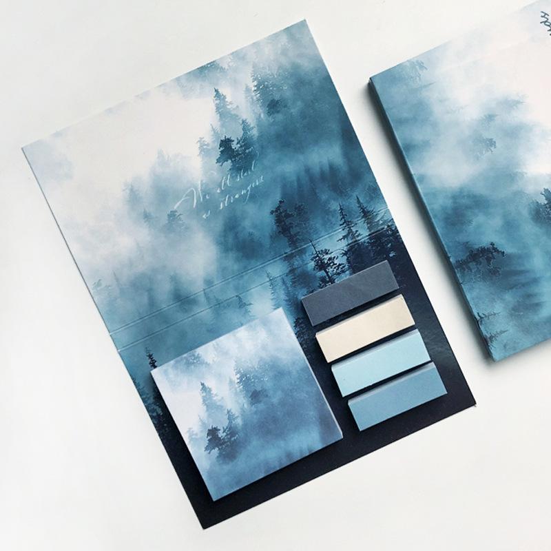 325Pcs Creative Cute Girl Heart Shaped Message Memo Set DIY Scrapbook Material Memo Book Can Paste School Office Supplies