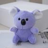 Adorable Cartoon Koala Plush Doll Cozy Soft Keychain Plush Toy For Collectors