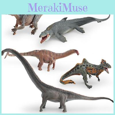 Игрушечная модель Бронтозавра, Игуанодона, Маменхизавра, Мозазавра, Украшение Для Детей, Образовательная Коллекционная Фигурка