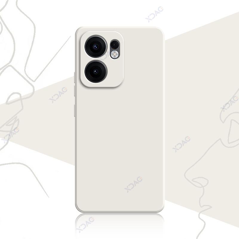 Роскошные квадратные жидкие силиконовые чехлы для OPPO Reno 13F Reno13 F 4G 5G Reno13F 6.67" 360 мягкий чехол для телефона водонепроницаемые сумки