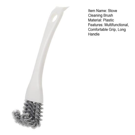 Kitchen Stove Cleaning Brush Multifunctional BBQ Grid Gap Scrub Brush Remove Stain Sink Corner Cleaning Brush for Kitchen Shelf Kitchen