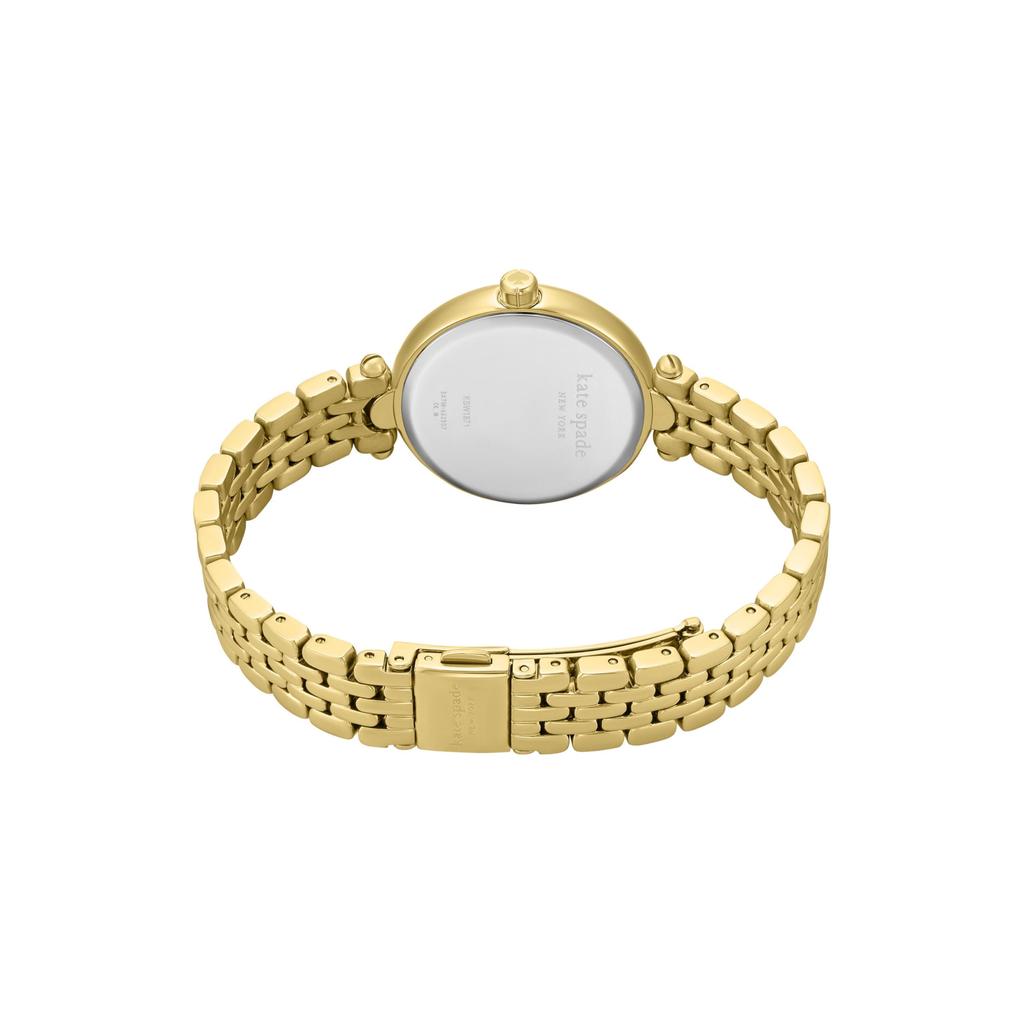 Kate Spade New York Gracie Round KSW1871 Gold Watch Women's