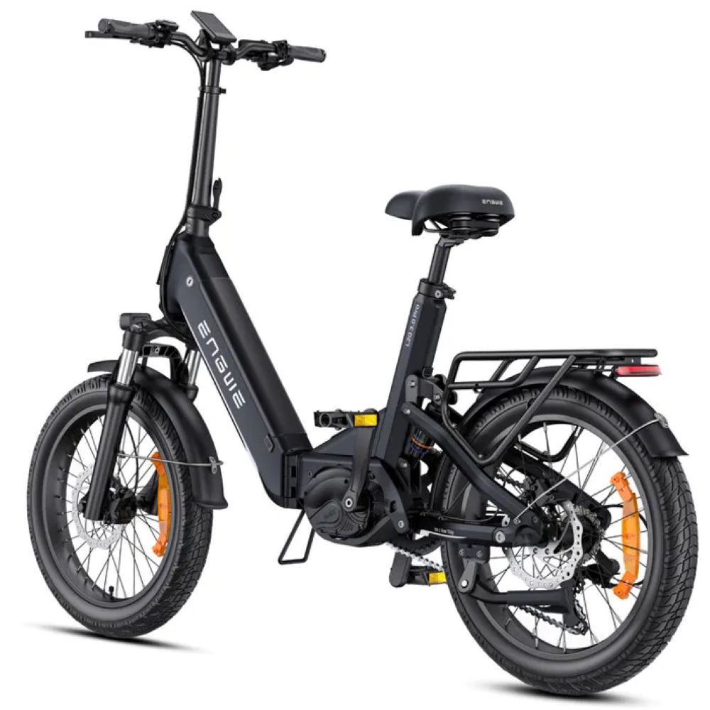 Foldable electric bicycle ENGWE L20 3.0 PRO, 250W motor, 48 V 15 Ah battery, top speed 25km/h, cruising range 160 kilometers, 20*3.0 inch tires