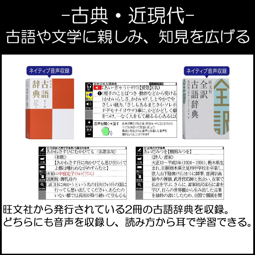 Casio Exward Series Electronic Dictionary Professional Model 200 Contents Metallic Brown XD-Z XD-Z20000