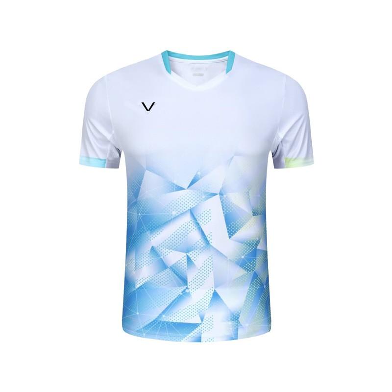 Unisex Badminton Shirt Short Sleeve Sport Tee Men Women Kids Breathable Training Competition Wear
