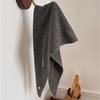 Triangular Knitted Small Shawl Bohemian Wraps Retro Wool Headscarf  Women