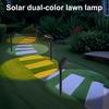 2 Pcs Solar Pathway Lights Outdoor LED Solar Lights Waterproof Solar Powered Landscape Stake Lights for Lawn Patio Walkway Driveway Decor