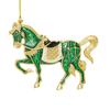 Horse Christmas Ornaments Sparkly Rhinestone Horse Hanging Decoration Acrylic Christmas Tree Ornament for Winter Xmas Party Supplies Holiday Decor