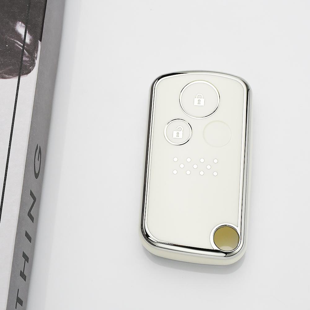 Для Honda Freed Spike Step WGN RG1 Spada CRZ CRV Fit Shuttle Fried Чехол-держатель из ТПУ Чехол для брелока автомобиля Аксессуары