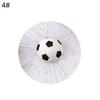 Funny 3D Tennis Ball Basketball Football Hit Window Crack Car Sticker Decoration