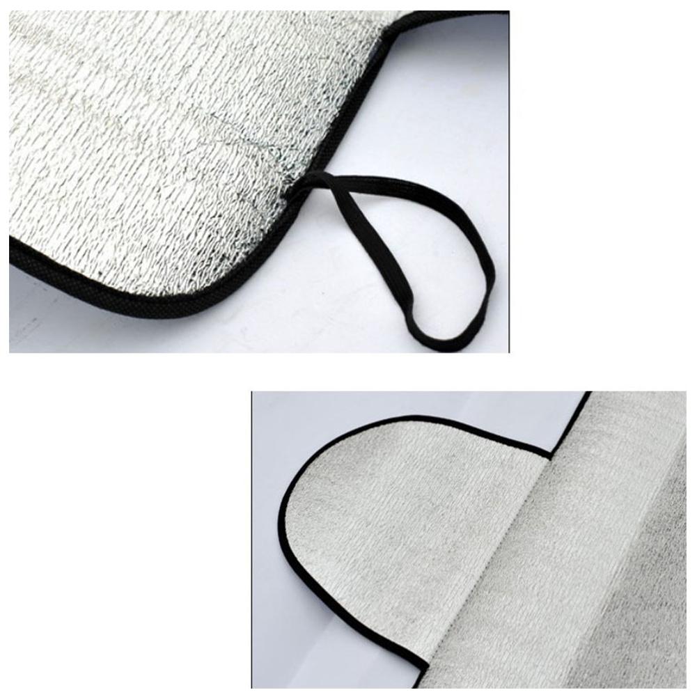 Автомобильный внедорожник, складной чехол на лобовое стекло, солнцезащитный козырек, посеребренный солнцезащитный козырек, защищает автомобиль от снега, льда, мороза, горячего