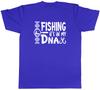Fishing Its in my DNA Unisexs Unisex TShirt Tee