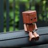 Creative Mini Wooden Man Perfume Car Interior Accessory Car Perfume Ornament  Car Air Freshener