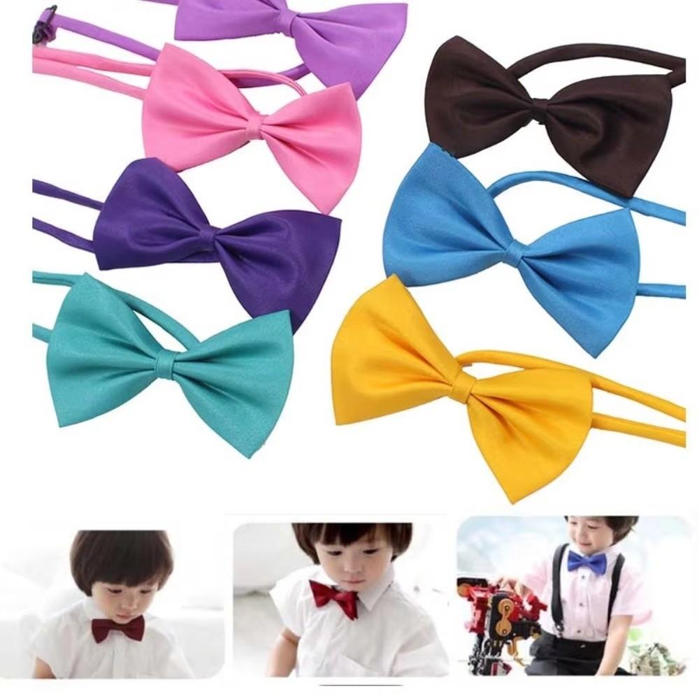 Cute Bowknot Bow Tie Adjustable Baby Bow Tie Fashion Children Bow Tie Boys Girls