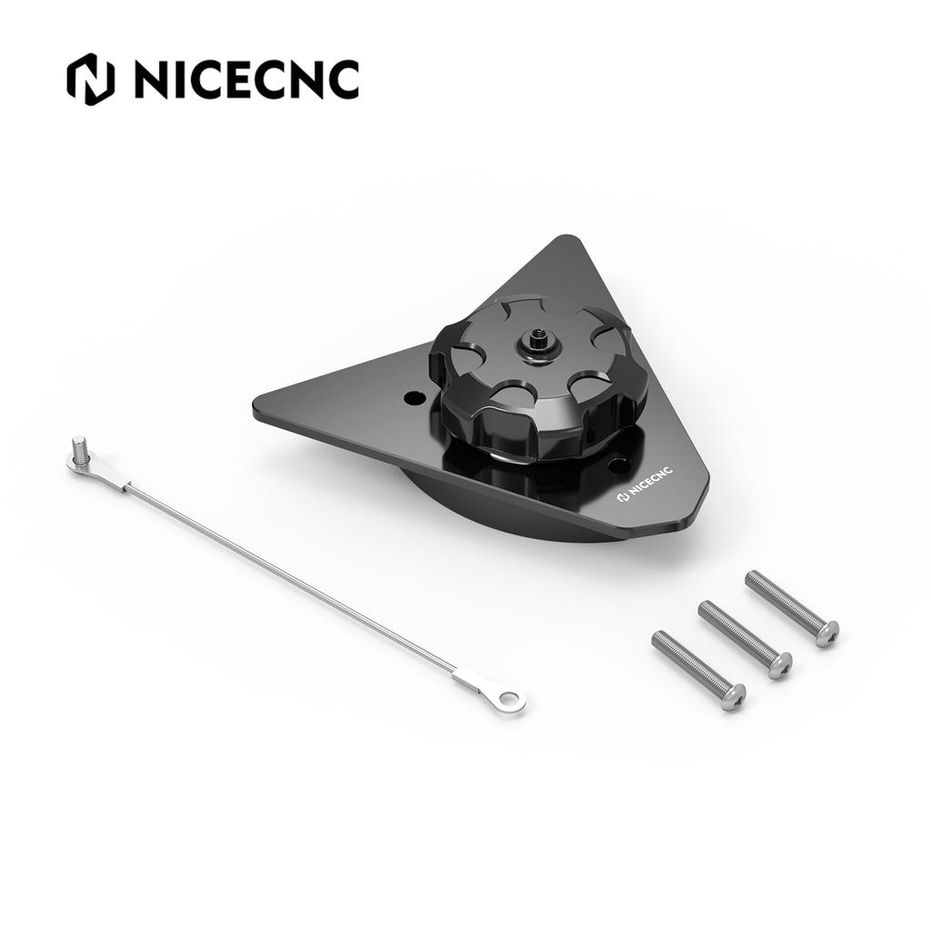 NICECNC For KTM 690 SMC SMCR Enduro R Enduro 690 2008-2018 Gas Oil Fuel Tank Cap Cover Fuel Filler Neck Accessories