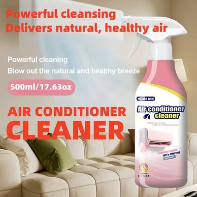 500 мл Очиститель кондиционера Сильная очистка Удаляет пятна и запах Быстрое разложение, Очиститель системы кондиционирования дома и автомобиля, Без остатка