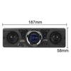 Автомобильный радиоприемник Авторадио Встроенный 2 динамика Bluetooth Hands-free 1 Din AUX вход FM-аудио MP3-плеер USB TF-карта Зарядка телефона