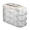 Clear Egg Rack Holder Large-capacity Egg Container New Rolling Egg Storage Box  Kitchen Dedicated