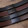 3.5CM Pure Cowhide High Quality Genuine Leather Belts for Men Strap Male Automatic Buckle Business Suit Trouser Belt Luxury