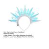 Yousheng Luminous Headband LED Light Up Headwear Battery Powered Halloween Christmas Birthday Events Glow Hair Hoop Party Hair Accessory