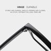 Diopter +1.0~+4.0 High-definition Portable Reading Glasses Oversized Presbyopia Eyeglasses Large Frame