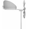 Removable Wind Spinner Stainless Steel Decorative Windmill New Metal Windmill Lawn