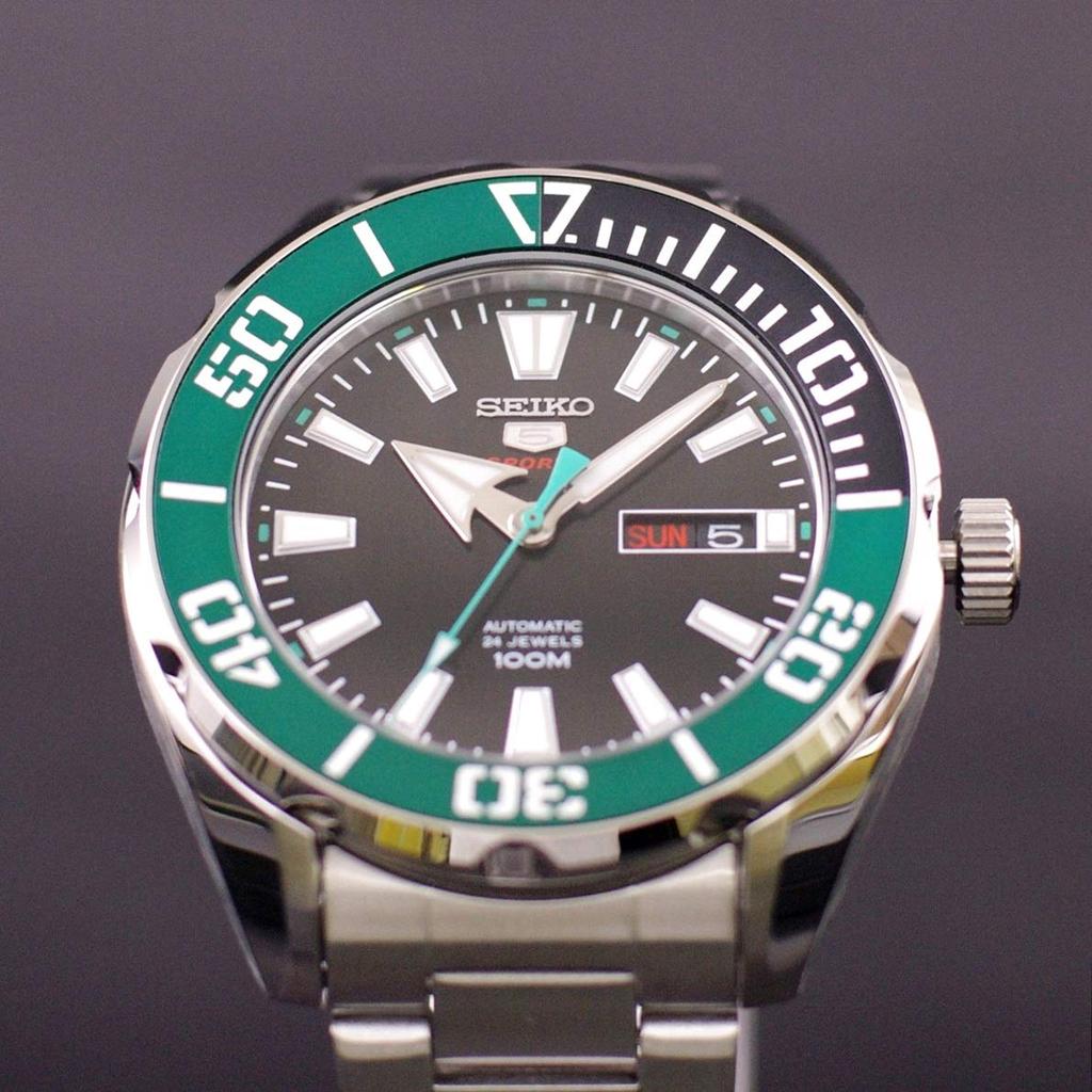 Seiko 5 Спортивные Автоматические Наручные Часы SRPC53K1 Водонепроницаемость 100М Мужские