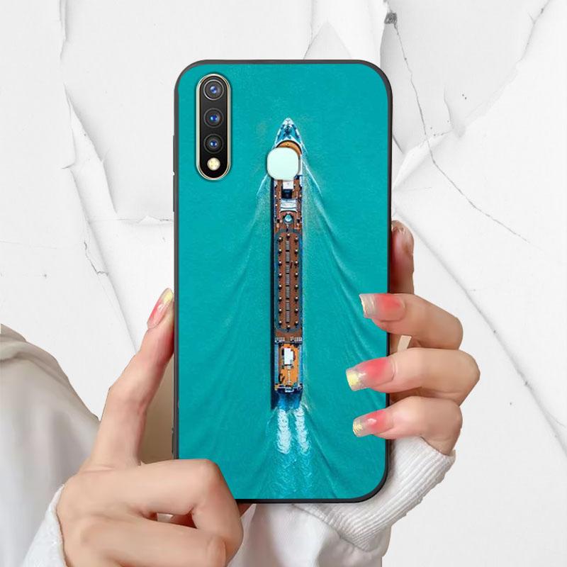 Чехол Для Vivo Y19 Y 19 Чехол Силиконовый Мягкий ТПУ Чехол Для Телефона Для Vivo Y19 1915 VIVOY19 Funda Capa Модный Ударопрочный Корпус Coque