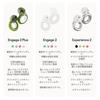 Loop Engage 2 Plus Earplugs Ideal for and Noise Reduce Everyday Noise While Keeping Your Voice 16dB SNR Noise Reduction Earplugs Mute for Even More
