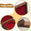 Classic, Portable, Dustproof Display Case Made of Black Walnut Wood for Storing Medals Honor And