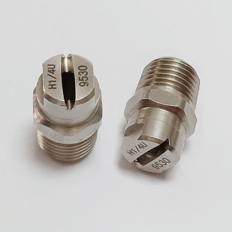 1/4" BSPT нержавеющая сталь плоскоструйная форсунка для очистки