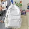 Schoolbag High value niche schoolbag Female college student lightweight backpack Junior high school student bow large capacity backpack
