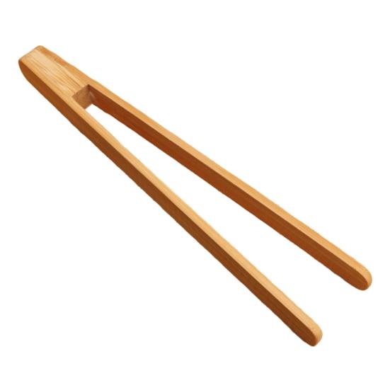 Bamboo Toast Tongs for Cooking Food Clips Bacon Bread Tongs Kitchen Tongs