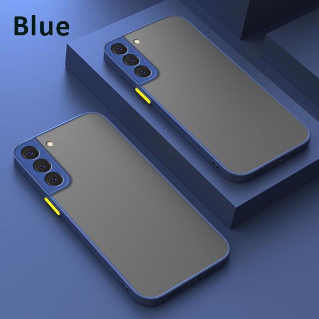 Shockproof Matte Case For Samsung A55 A35 A25 A15 A54 A34 A24 A14 A04 A33 A53 A23 A13 A52 A32 A22 A12 A51 A71 S22 S23 S24 S20 S21 FE Plus Ultra Cover