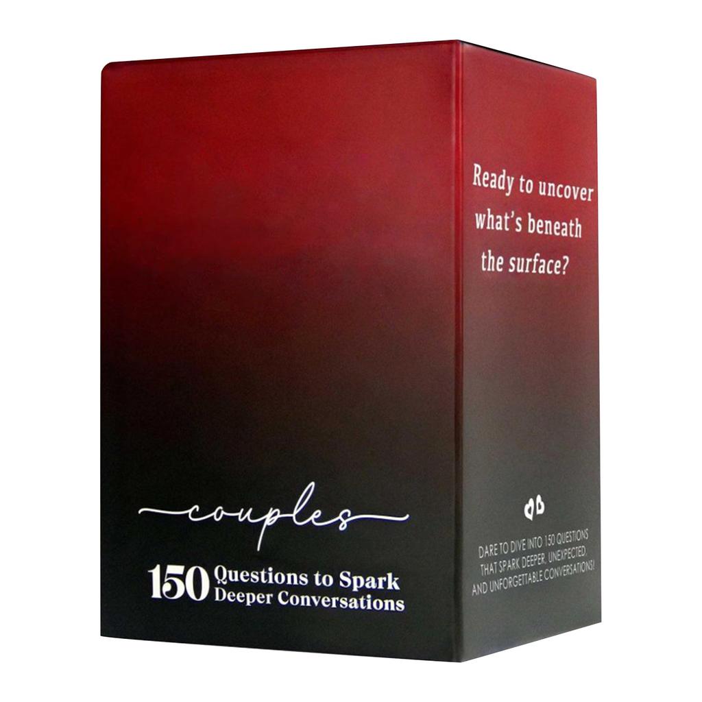 Connections, Couples Conversation Cards With 150 In-depth Questions To Build Intimacy And Trust, Relationship Card Game, Perfect For Night