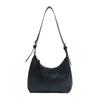 2025 new fashion underarm bag Korean version of handbag shoulder bag soft leather large capacity niche solid color tote bag for women