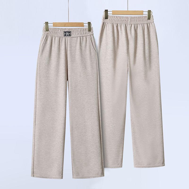 Женские брюки с высокой посадкой, облегающие, с прямыми штанинами - Драпирующиеся, свободные, в стиле «мом» для весны и осени