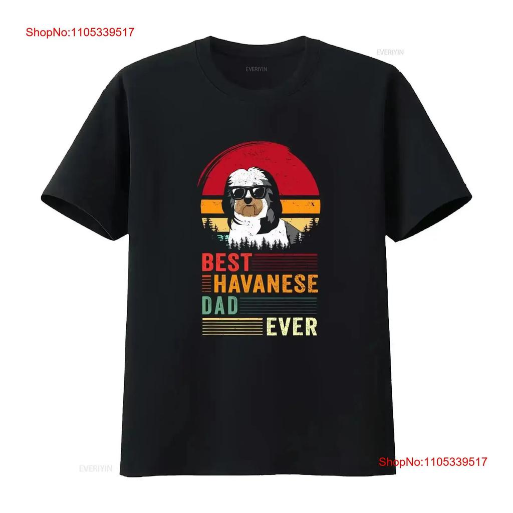Limited Cute Havanese Dad Dog Lover T Shirt Size L XL 2XL vintage Washed Comfortable designer c