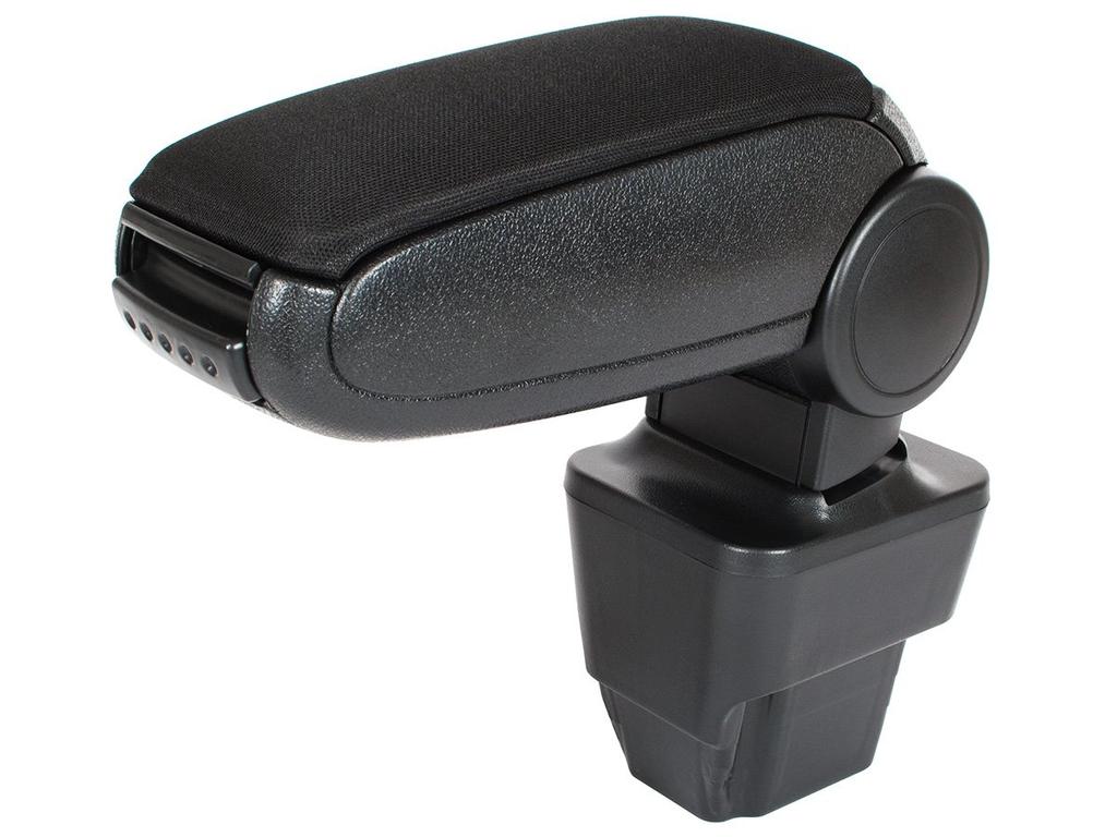 Opel Astra III 04-14 Armrest Set, Black Fabric, with Mounting Kit