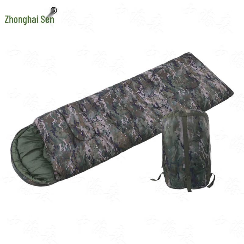 Утолщенный хлопковый конвертный спальный мешок Zhonghaisen