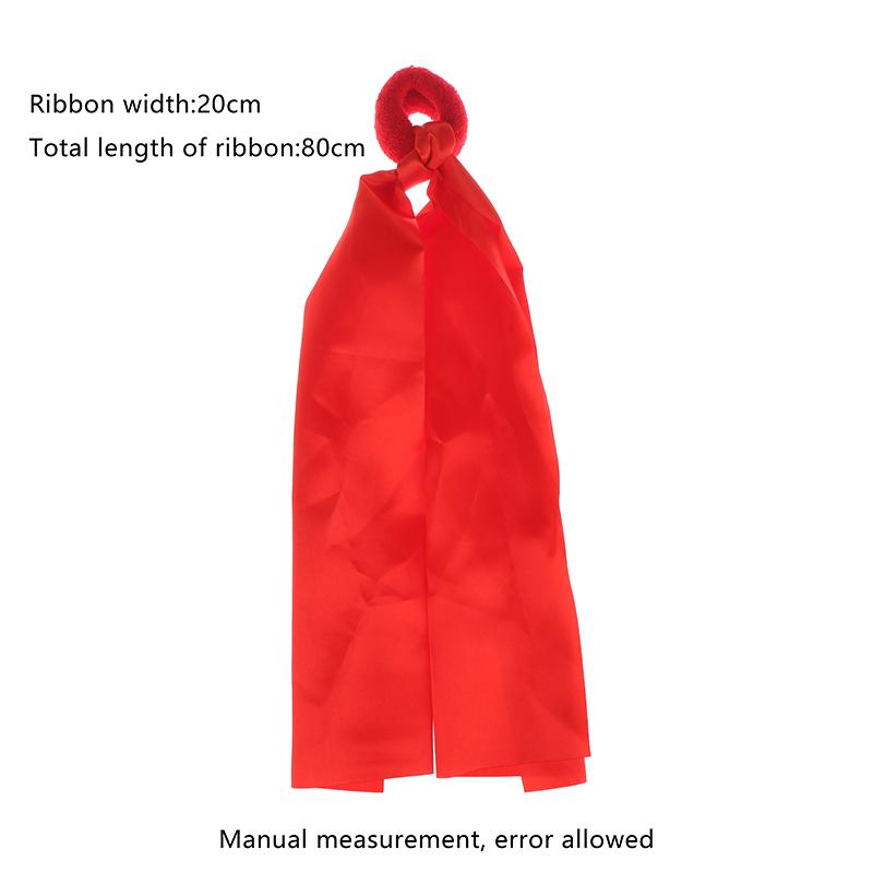 Детская красная лента на запястье Командные виды спорта Помпон Черлидинг Большая игра Пом-клуб Танцевальный реквизит Эластичный браслет с эластичной веревкой