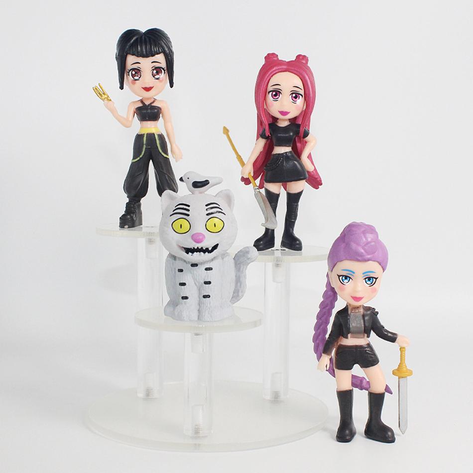 8 шт./набор K-pop Игрушка фигурка охотников на демонов Derpys Тигр Руми Мира Зои Сасси Фигурка Кукла Для Поклонников Подарки