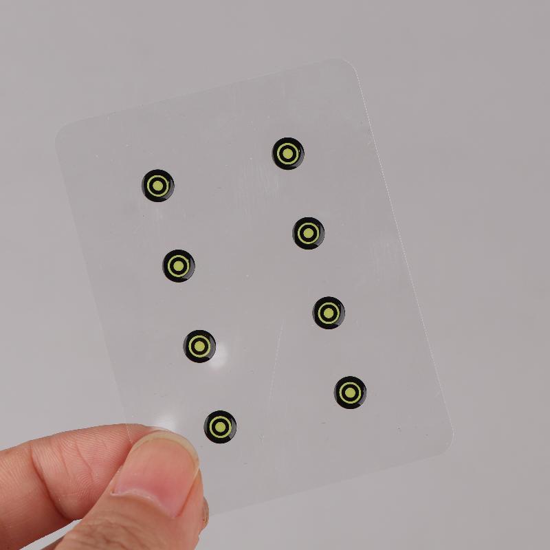 8 шт./уп. 6 мм DIY Противоскользящие Стеклянные Ножки для Мыши Накладки Универсальные Наклейки для Игровой Мыши Улучшенное Сцепление Аксессуары