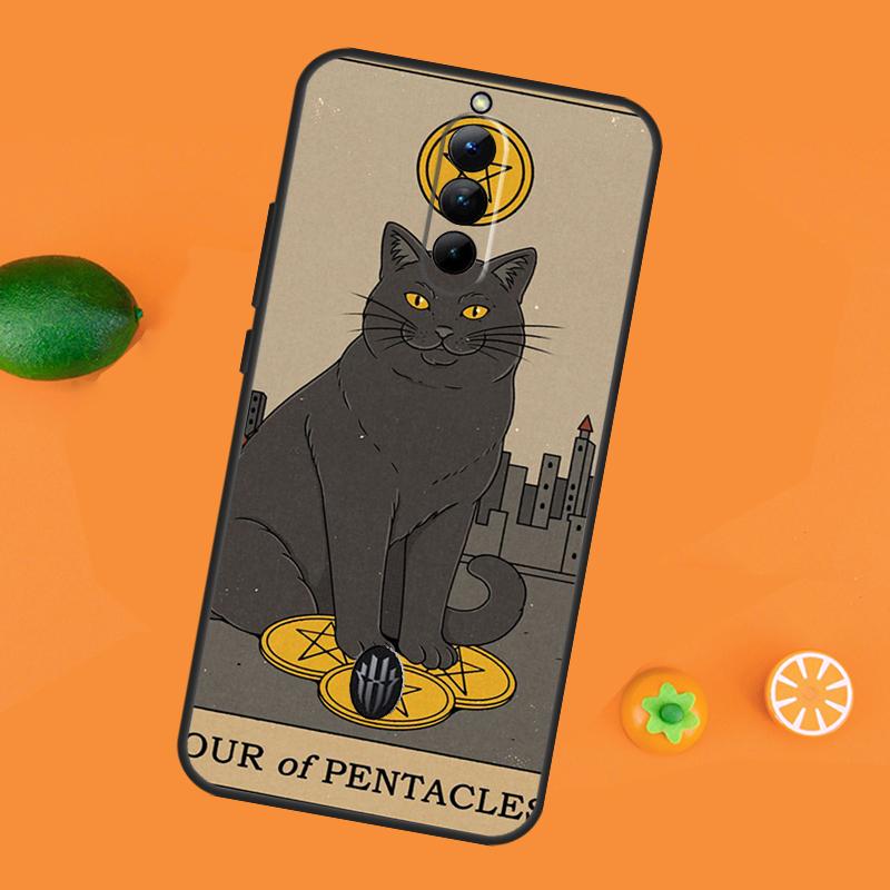 Чехол Tarot Witchcraft с кошками для ZTE Nubia Red Magic 10 Air 6S 7S 6 7 Pro RedMagic 11 10 9 8 8S 9S 10S Pro Plus