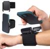 E-TREE Adjustable Portable ABS Wrist Cell Phone Holder with Telescopic Arm 360 Rotating Phone Strap for for 4-7