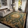 European Style Floral Design Room Decor Bedroom Customizable Antiskid Carpet Soft Living Room Rugs Easy Clean Coffee Tables Mat